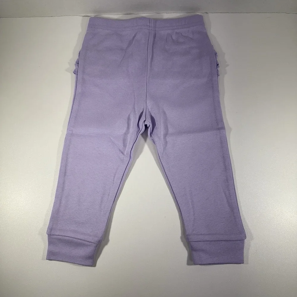 NWT Gymboree Set of TWO Homegrown Organic Cotton Pants‎ Girl's Size 9-12 Months